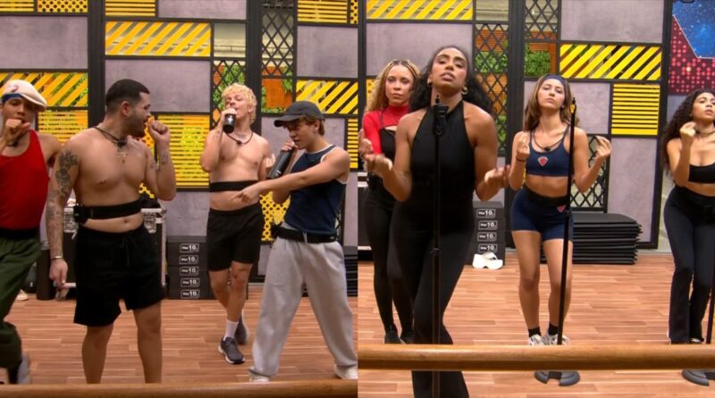 Estrelas da Casa: ensaios de coreografia com hit de IZA e sensualidade