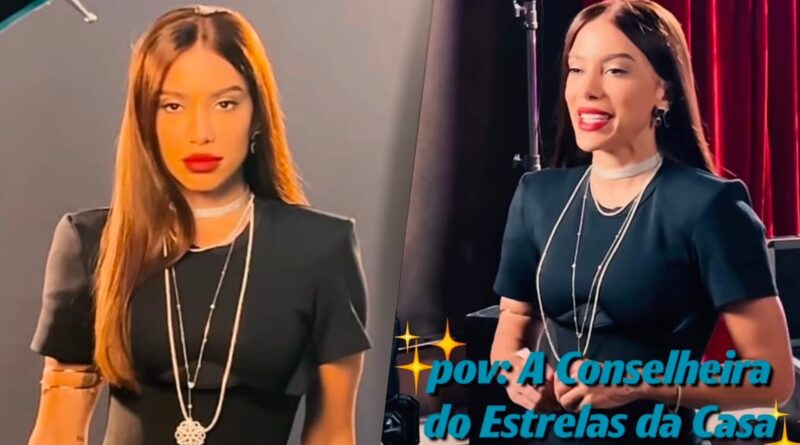 Anitta posa em bastidores do Estrelas da Casa e reforça papel de conselheira