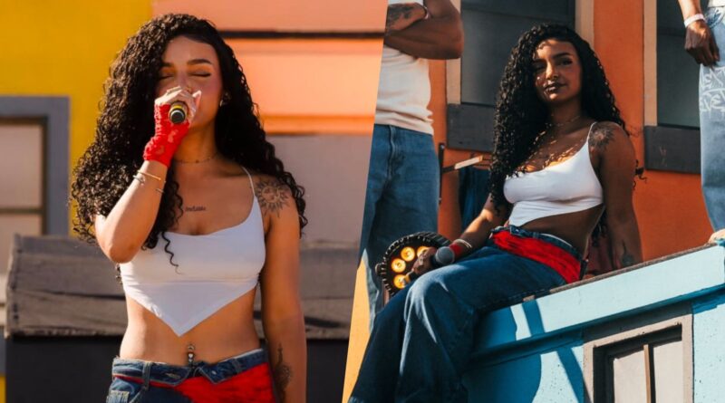 Camille Vitória, ex-Estrelas da Casa, canta no Rock in Rio