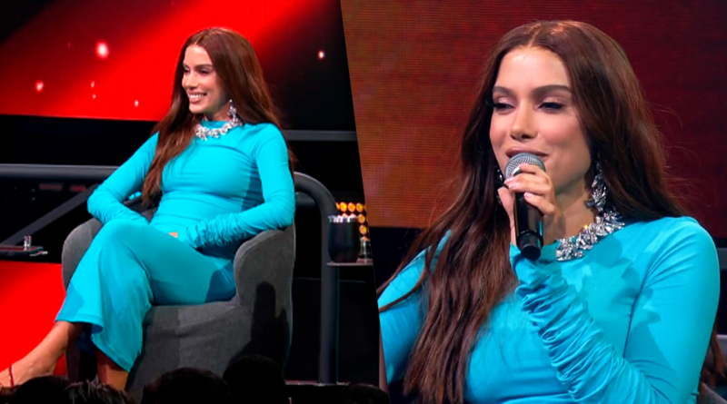 Anitta oscila entre elogios e puxão de orelha no Festival
