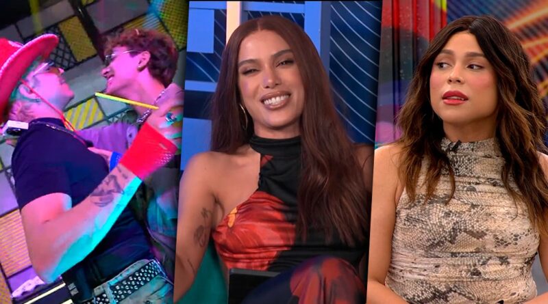 Estrelas da Casa: Anitta cobra beijo e tem alfinetada de Blogueirinha