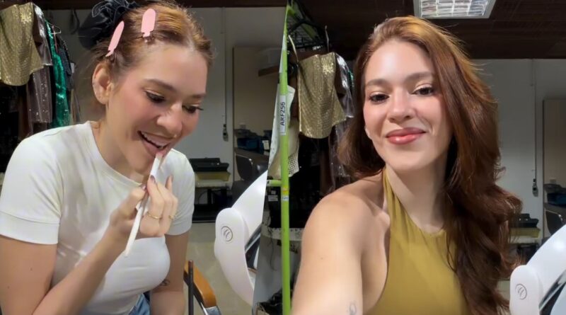 Ana Clara faz própria make para o Estrelas da Casa e arrasa