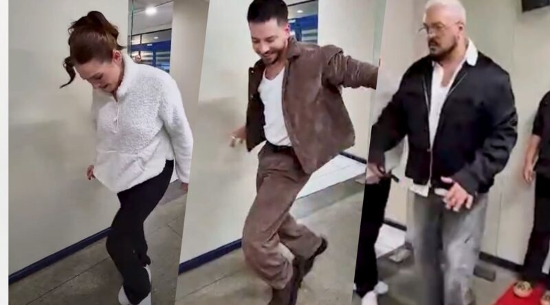 Ana Clara, Junior e Belo dançam Michael Jackson no Estrelas da Casa